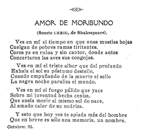 Famous romantic spanish poems