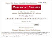 Renascence Editions